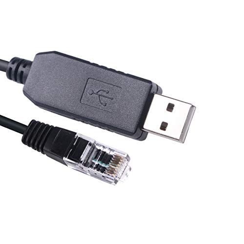 Skywatcher Goto Upgrade Control EQMOD Kabel Teleskop ASCOM für HEQ5pro AZEQ5 AZEQ6 EQ6-R Asiair Synscan Goto USB zu RJ45 (4,6 m, Asiair zu Mount RJ45) von Green-utech