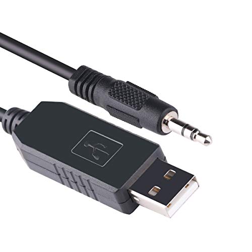 USB auf 3,5 mm AJ Audio Jack Programmierkabel TTL uart Kabel 1,8 m (3,3 V Logikpegel) von Green-utech