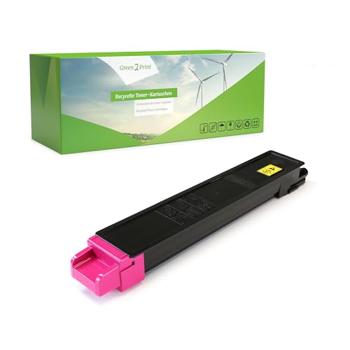 Green2Print Toner Magenta 6000 Seiten ersetzt Kyocera TK-8315M, 1T02MVBNL0 passend für Kyocera TASKalfa 2550CI von Green2Print