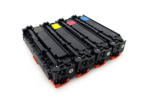 Green2Print Toner Toner-Set, 4 Kartuschen 1x 3500, 3X 2800 Seiten passend für HP Color Laserjet CM2320NF, CM2320FXI, CP2025N, CP2025DN, CP2025 von Green2Print