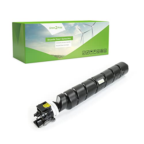 Green2Print Toner schwarz 30000 Seiten ersetzt Kyocera TK-8515K passend für Kyocera TASKalfa 5052CI, 5053CI, 6052CI, 6053CI von Green2Print