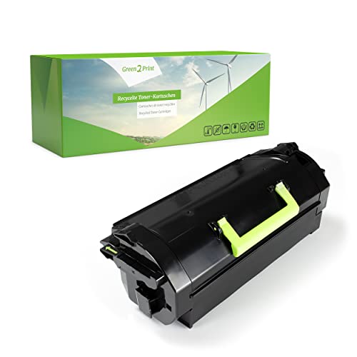 Green2Print Toner schwarz 35000 Seiten ersetzt Lexmark 24B6020 passend für Lexmark XM7155, XM7163, XM7170 von Green2Print
