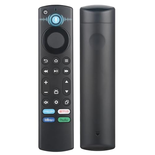 GreenBale Stick TV Ersatz Fernbedienung, Ersatz-Sprachfernbedienung für Fires Smart TV 3rd Gen/TV Stick (4K, 4K Max, Lite, 2nd& 3rd Gen)/ TV Cube/für Insignia Toshiba Pioneer TV Sprachfernbedienung von GreenBale