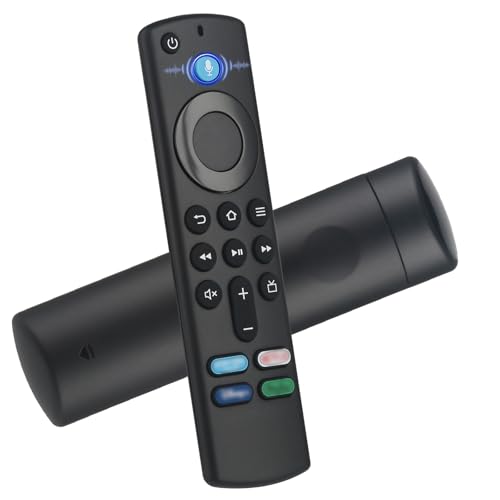 TV Stick Ersatz Fernbedienung für Smart TV 3rd Gen, Ersatz Sprachfernbedienung für Smart TV Stick (4K, 4K Max, Lite, 2nd Gen, 3rd Gen)/ TV Cube (1st Gen, 2nd Gen)/ für Pioneer Sprach Smart TVs von GreenBale