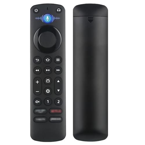 GreenBale Fires Stick TV Fernbedienung Pro, Ersatz Sprachfernbedienung für Fires Smart TV/TV Stick (4K, 4K Max, Lite, 2nd &3rd Gen)/ TV Cube/für Insignia Toshiba Pioneer Smart TV, mit Remote Finder von GreenBale