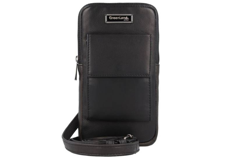 GreenLand Nature Smartphone-Hülle Black Nappa, Leder von GreenLand Nature