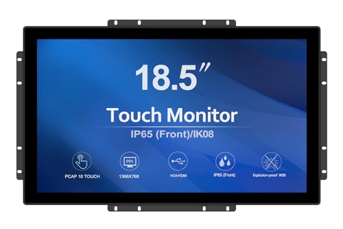 GreenTouch 18,5 Industrie-Touch-Monitor mit offenem Rahmen, HDMI/VGA/DVI-Schnittstelle, integrierte Lautsprecher, kapazitive Touchscreen-Technologie… GreenTouch 18,5 Industrie-Touch-Monitor mit offenem Rahmen, HDMI/VGA/DVI-Schnittstelle, integrierte Lautsprecher, kapazitive Touchscreen-Technologie… von GreenTouch