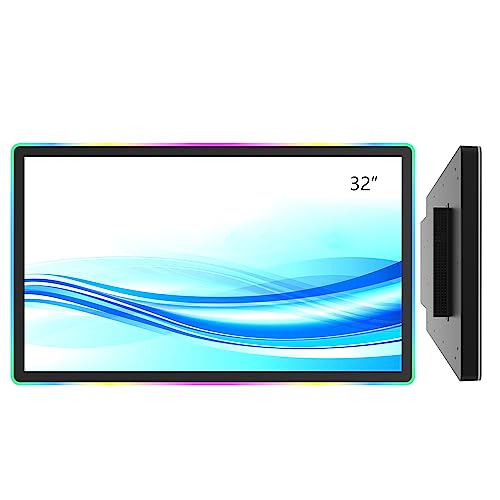 GreenTouch Kapazitiver 32-Zoll-Touchscreen-Monitor mit LED-Rahmen und industriellem LCD-Display für Fernseher und Spielekonsole von GreenTouch