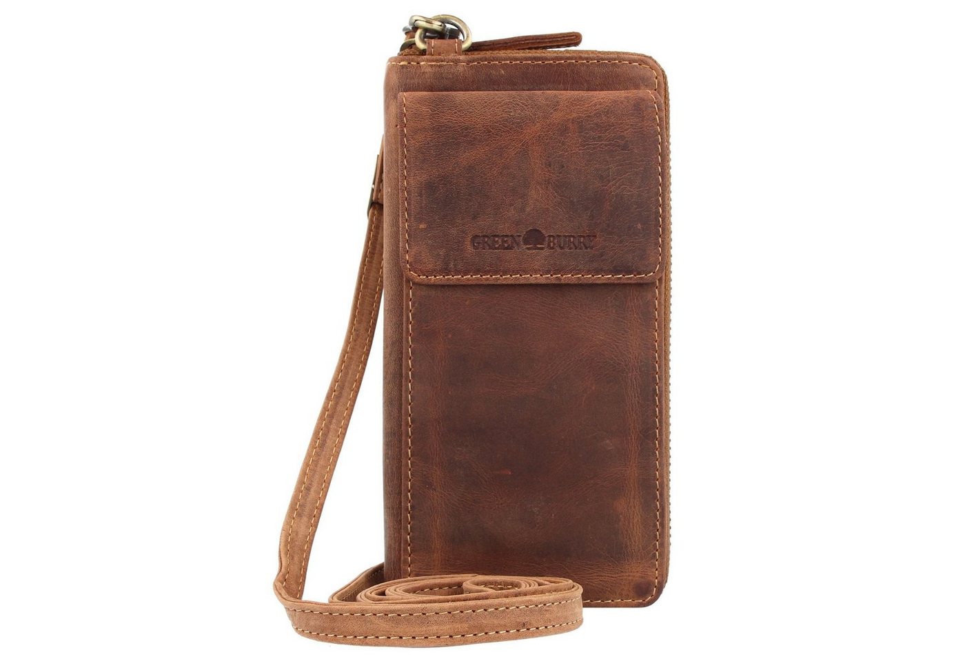 Greenburry Smartphone-Hülle Vintage, Leder von Greenburry