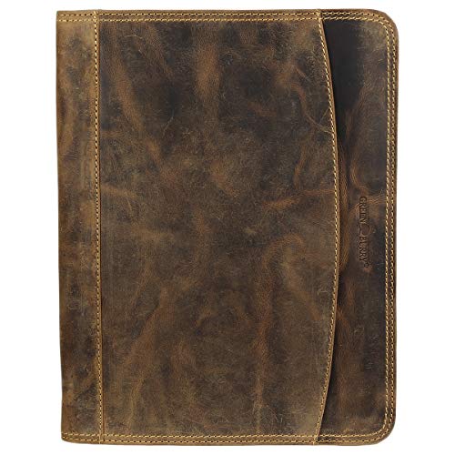 Greenburry Vintage Manager 1721-25 Leder Dokumentenmappe 33x26x2,5cm antikbraun von Greenburry