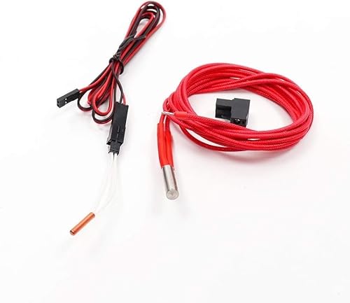 Druckerteile für Prusa i3 mk2/mk2s Thermistorpatronensatz mk3/mk3s 3D-Drucker Hot-End-Thermistor 12V/24V 40W Patronensatz Ersatzteile (Größe: MK3 24V) (Size : MK3 24V) von Greendhat