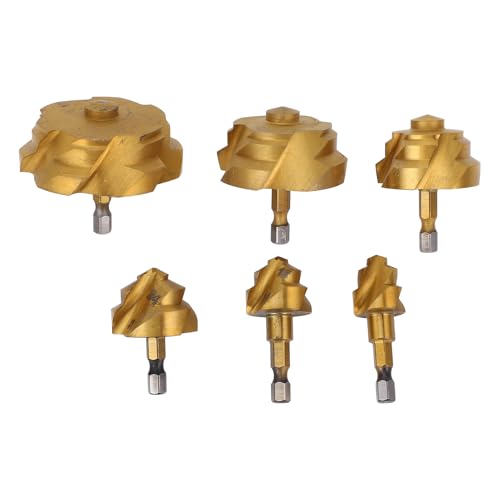 6 PCs PPR Spiralbohrer Bit Set 20 25 32 40 50 63 Mm 1/4 Zoll Sechskant Shank High Foncentricity TI -plattiert für PPR -Plastikrohrbohrungen 6 PCs PPR Spiralbohrer Bit Set 20 25 32 40 50 63 Mm 1/4 Zoll Sechskant Shank High Foncentricity TI -plattiert für PPR -Plastikrohrbohrungen von Greensen