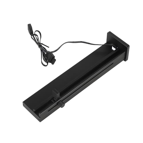 Greensen Grafikkarten-Stützhalterung, Verstellbare GPU-Halterung, Aluminiumlegierung, Magnetische Basis-Stützhalterung, ARGB-Grafikkarte mit Schiebefunktion für den Desktop (Black) von Greensen
