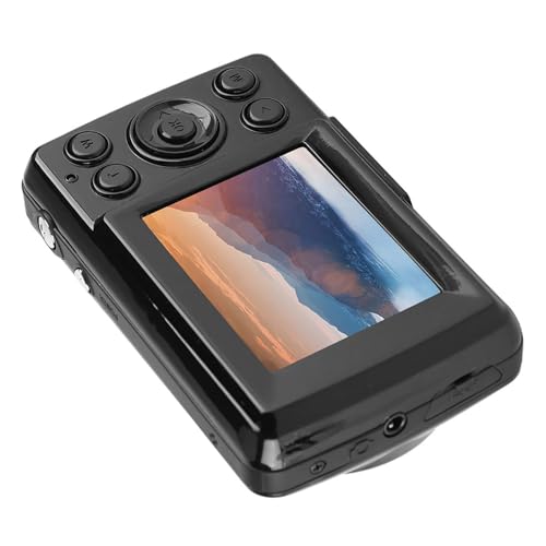 Outdoor 16MP 720P 30FPS 16X Zoom HD Digitalkamera Videokamera, Stabil & Langlebig, 16X Digitalzoom, 2.4-Zoll Großbildschirm, Kompakt & Leichtgewicht (Schwarz) von Greensen