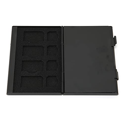 SIM-Kartenetui-Organizer, Antimagnetische, Staubdichte Box aus Aluminium für 4 SIM-Karten, 12 Nano-Karten und 4 Micro-SIM-Karten mit Hochdichtem Eva-Schaum Im Inneren, Tragbar SIM-Kartenetui-Organizer, Antimagnetische, Staubdichte Box aus Aluminium für 4 SIM-Karten, 12 Nano-Karten und 4 Micro-SIM-Karten mit Hochdichtem Eva-Schaum Im Inneren, Tragbar von Greensen