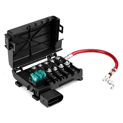 Sicherungskasten Batterieklemme Batterie Sicherungskastenhalter mit Terminal Batterie Sicherung Box Halter für MK4 99-04 1J0937550A von Greensen