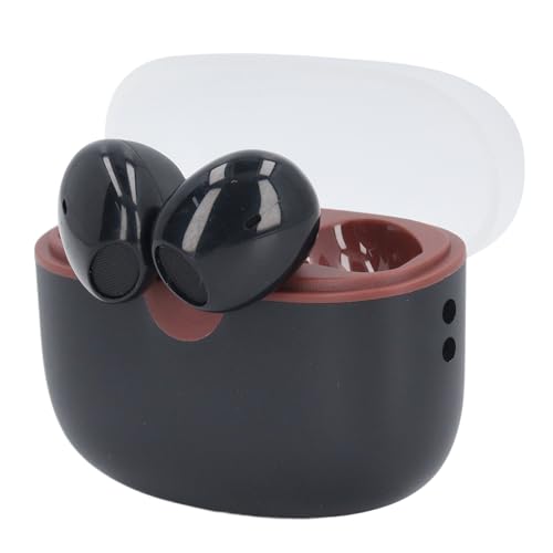 Smart Translator Earbuds, Unterstützung mehrsprachig Echtzeitübersetzung für Musik und Anrufe, Akustik, Übersetzer-Earbuds, kabelloses Übersetzungsgerät (BLACK) von Greensen