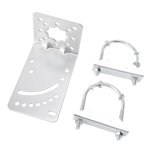 Starlink-Montagesatz, Rostfreies Antennenmasthalterung mit Rohrklammer, Edelstahl Starlink-Masthalterung für Outdoor Netzwerkaufbau Starlink-Montagesatz, Rostfreies Antennenmasthalterung mit Rohrklammer, Edelstahl Starlink-Masthalterung für Outdoor Netzwerkaufbau von Greensen
