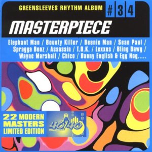 Riddim 34: Masterpiece [Vinyl LP] von Greensleeves (Groove Attack)