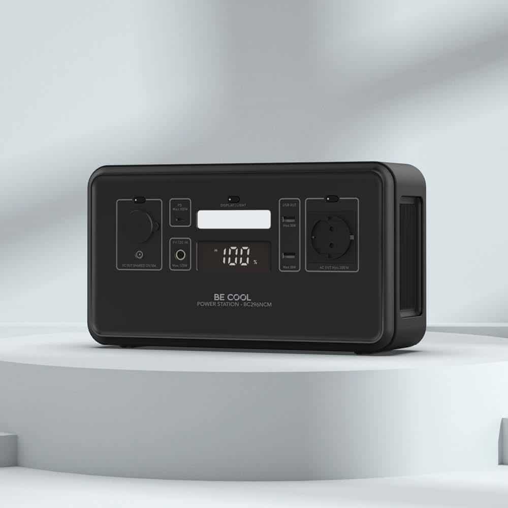Mobile Powerstation 296Wh mit LED-Notbeleuchtung Mobile Powerstation 296Wh mit LED-Notbeleuchtung von Greensolar