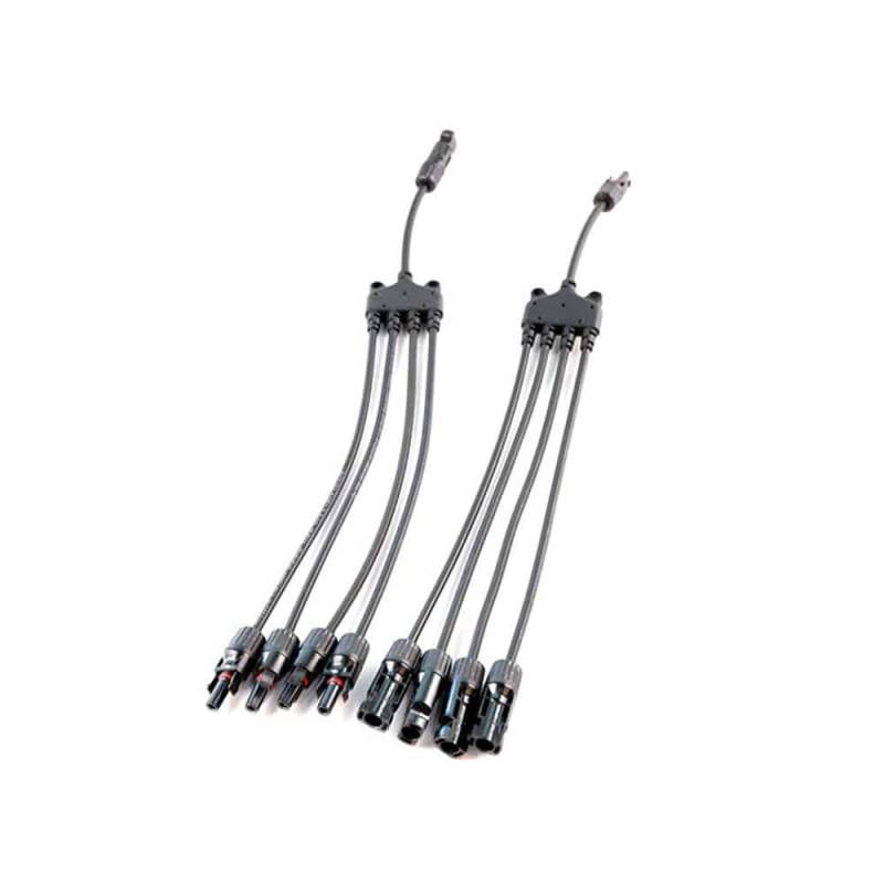 Parallelstecker MC4-kompatibel für 4 Module von Greensolar