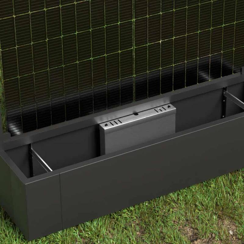 Technikbox für Solarpflanzkasten von Greensolar