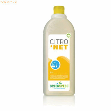 Greenspeed Spülmittel 4003336 Citronet 1l Greenspeed Spülmittel 4003336 Citronet 1l von Greenspeed