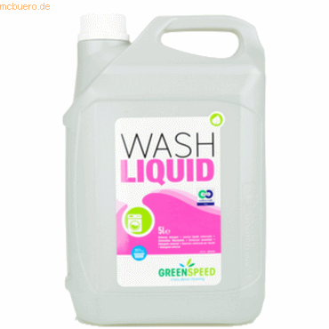 Greenspeed Waschmittel 4002864 Washliquid 5l von Greenspeed