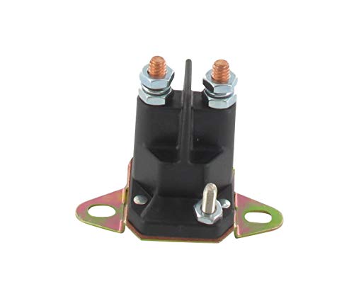 GREENSTAR - Anlasserrelais – Ersatzteil anpassbar für AMF-Modelle, Ariends, Bolens, MTD, Noma, Wheel Horse – Anschluss 3 Klemmen Ø 6,3 mm von Greenstar