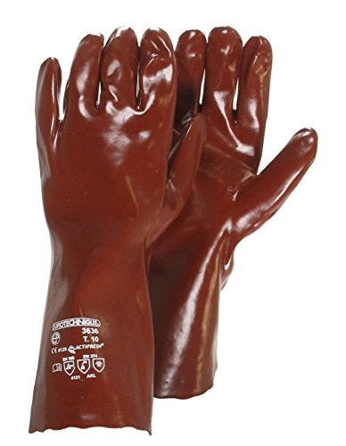 Greenstar Unisex Handschuhe Säure, Braun, Größe 10 - XL von Greenstar