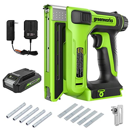 Greenworks 24 V 3/8 Zoll Kronenheftgerät mit 2 Ah Akku und 2 A Ladegerät Greenworks 24 V 3/8 Zoll Kronenheftgerät mit 2 Ah Akku und 2 A Ladegerät von Greenworks