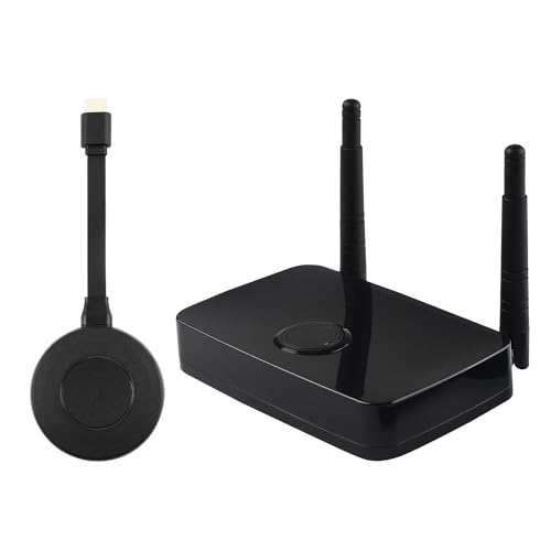 Greethga 100M Extender 1080P 60Hz Video Network Extender mit VGA-Ausgang für TV-Projektor-Monitor PC Laptop HDTV, Feine Verarbeitung von Greethga