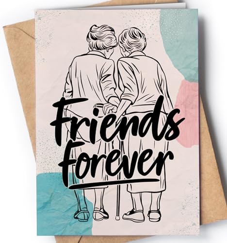 Freundschaftskarte für Frauen, Freunde, Geburtstagskarte für beste Freundin, Happy Birthday für sie, aufmerksame BFF, Freundschaftstagskarte, Bestie Wertschätzung, Thinking of You oder Just Because Freundschaftskarte für Frauen, Freunde, Geburtstagskarte für beste Freundin, Happy Birthday für sie, aufmerksame BFF, Freundschaftstagskarte, Bestie Wertschätzung, Thinking of You oder Just Because von Greeting Cards for Everyone