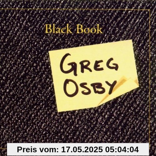 Black Book Black Book von Greg Osby