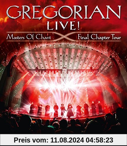 Gregorian - LIVE! Masters Of Chant - Final Chapter Tour - Limited Fan Edition - Mediabook [Blu-ray+2CD] von Gregorian