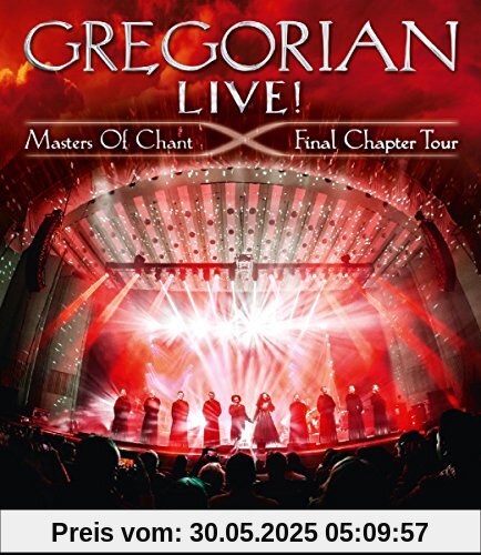 Gregorian - LIVE! Masters Of Chant - Final Chapter Tour - Limited Fan Edition - Mediabook [Blu-ray+2CD] von Gregorian