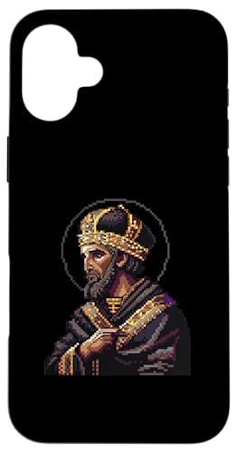 Gregor von Nyssa 8 Bit Hülle für iPhone 16 Plus Gregor von Nyssa 8 Bit Hülle für iPhone 16 Plus von Gregory Of Nyssa Christian Catholic Designs