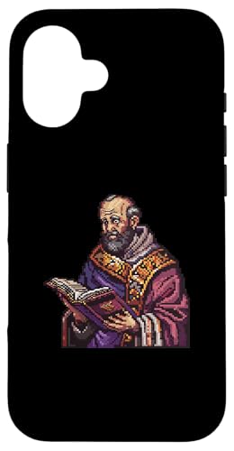 Gregor von Nyssa 8 Bit Hülle für iPhone 16 Gregor von Nyssa 8 Bit Hülle für iPhone 16 von Gregory Of Nyssa Christian Catholic Designs