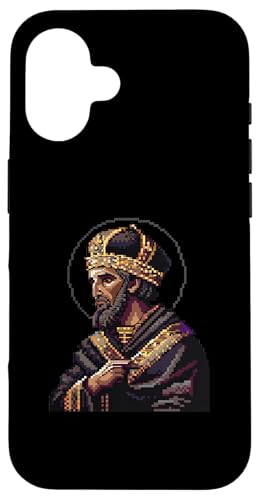 Gregor von Nyssa 8 Bit Hülle für iPhone 16 Gregor von Nyssa 8 Bit Hülle für iPhone 16 von Gregory Of Nyssa Christian Catholic Designs