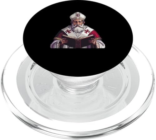 Gregor von Nyssa Pixelkunst PopSockets PopGrip für MagSafe Gregor von Nyssa Pixelkunst PopSockets PopGrip für MagSafe von Gregory Of Nyssa Christian Catholic Designs