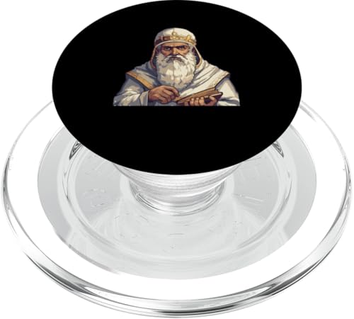 Gregor von Nyssa Pixelkunst PopSockets PopGrip für MagSafe Gregor von Nyssa Pixelkunst PopSockets PopGrip für MagSafe von Gregory Of Nyssa Christian Catholic Designs