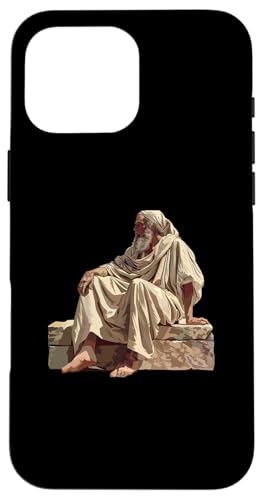 Gregor von Nyssa auf einer Steinplatte Hülle für iPhone 16 Pro Max Gregor von Nyssa auf einer Steinplatte Hülle für iPhone 16 Pro Max von Gregory Of Nyssa Christian Catholic Designs