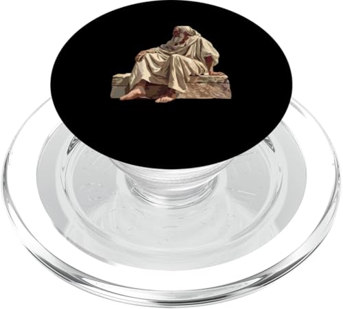 Gregor von Nyssa auf einer Steinplatte PopSockets PopGrip für MagSafe Gregor von Nyssa auf einer Steinplatte PopSockets PopGrip für MagSafe von Gregory Of Nyssa Christian Catholic Designs
