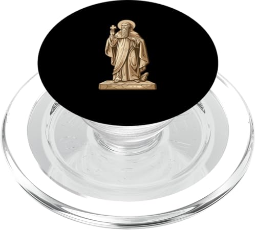 Gregor von Nyssa auf einer Steinplatte PopSockets PopGrip für MagSafe Gregor von Nyssa auf einer Steinplatte PopSockets PopGrip für MagSafe von Gregory Of Nyssa Christian Catholic Designs