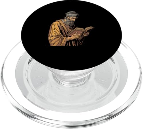 Gregor von Nyssa hält eine Bibel PopSockets PopGrip für MagSafe Gregor von Nyssa hält eine Bibel PopSockets PopGrip für MagSafe von Gregory Of Nyssa Christian Catholic Designs