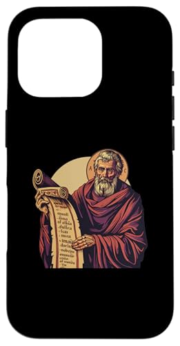 Gregor von Nyssa hält eine Schriftrolle Hülle für iPhone 16 Pro Gregor von Nyssa hält eine Schriftrolle Hülle für iPhone 16 Pro von Gregory Of Nyssa Christian Catholic Designs