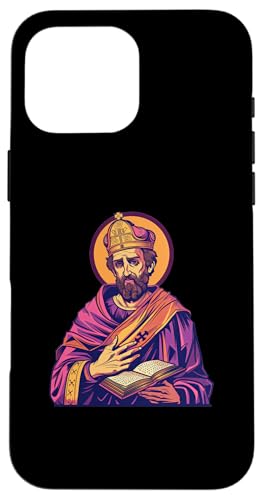 Gregory Of Nyssa 80er Jahre Retro Hülle für iPhone 16 Pro Max Gregory Of Nyssa 80er Jahre Retro Hülle für iPhone 16 Pro Max von Gregory Of Nyssa Christian Catholic Designs