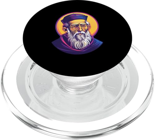 Gregory Of Nyssa 90er Jahre Retro PopSockets PopGrip für MagSafe Gregory Of Nyssa 90er Jahre Retro PopSockets PopGrip für MagSafe von Gregory Of Nyssa Christian Catholic Designs