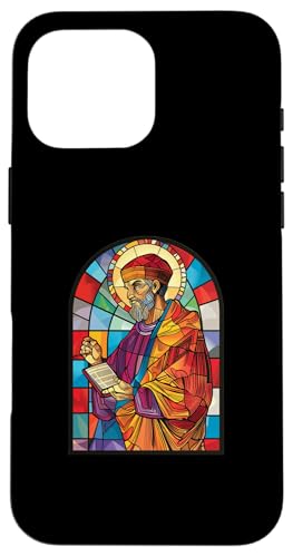 Gregory of Nyssa Buntglas Hülle für iPhone 16 Pro Max Gregory of Nyssa Buntglas Hülle für iPhone 16 Pro Max von Gregory Of Nyssa Christian Catholic Designs