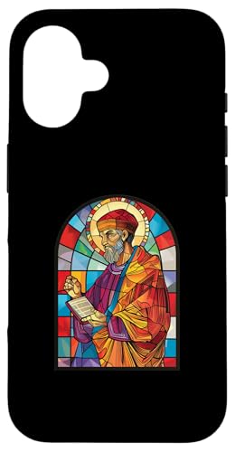 Gregory of Nyssa Buntglas Hülle für iPhone 16 Gregory of Nyssa Buntglas Hülle für iPhone 16 von Gregory Of Nyssa Christian Catholic Designs